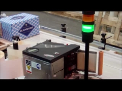 바코드 날짜 QR 코드를 위한 윗쪽 평평한 프린터 라벨 애플리케이터