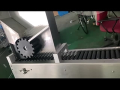 플레이싯크 튜브 스티커 물약병 라벨 애플리케이터를 위한 YM215 자동이 풀 유리 바이얼 라벨태그기계